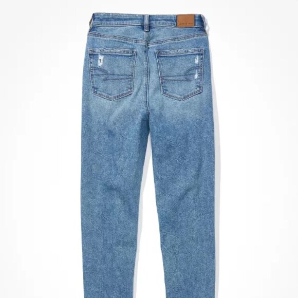 NWT AE Stretch Mom Straight Jean - Picture 6 of 11